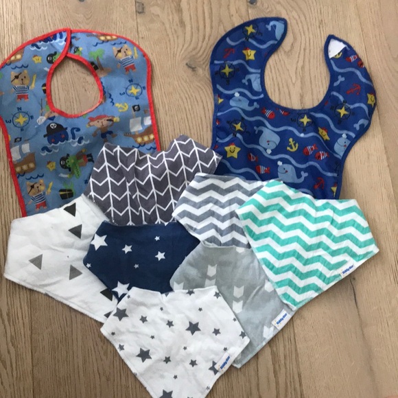 kiddy star bandana bibs